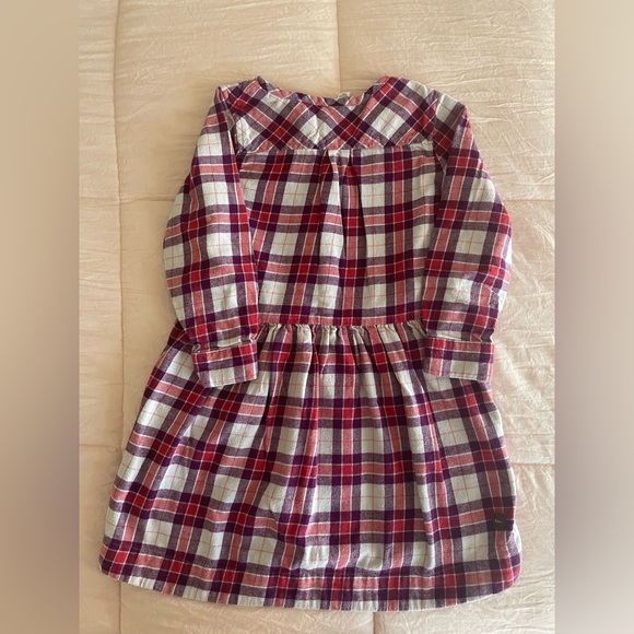 PLAID dress for girls from TEA COLLECTION - Picture 3 of 4